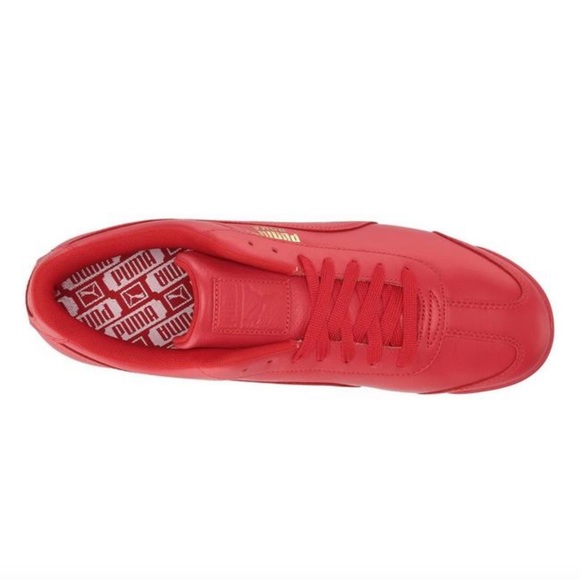 PUMA Roma Basic "Hi Risk Red" Shoe NWOB - Picture 4 of 14